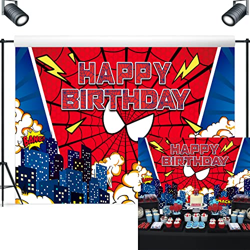 Parties Best Backgrounds For Spiderman-themed Birthday Parties