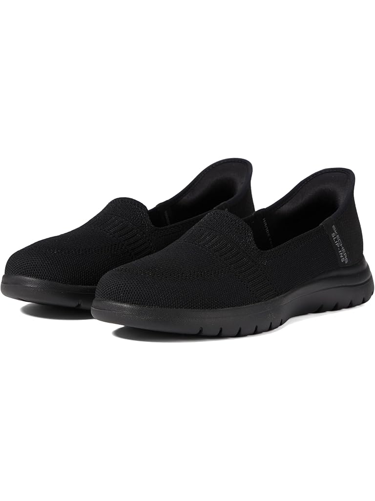 Black SKECHERS Performance On-The-Go Flex - Camellia Hands Free Slip-Ins