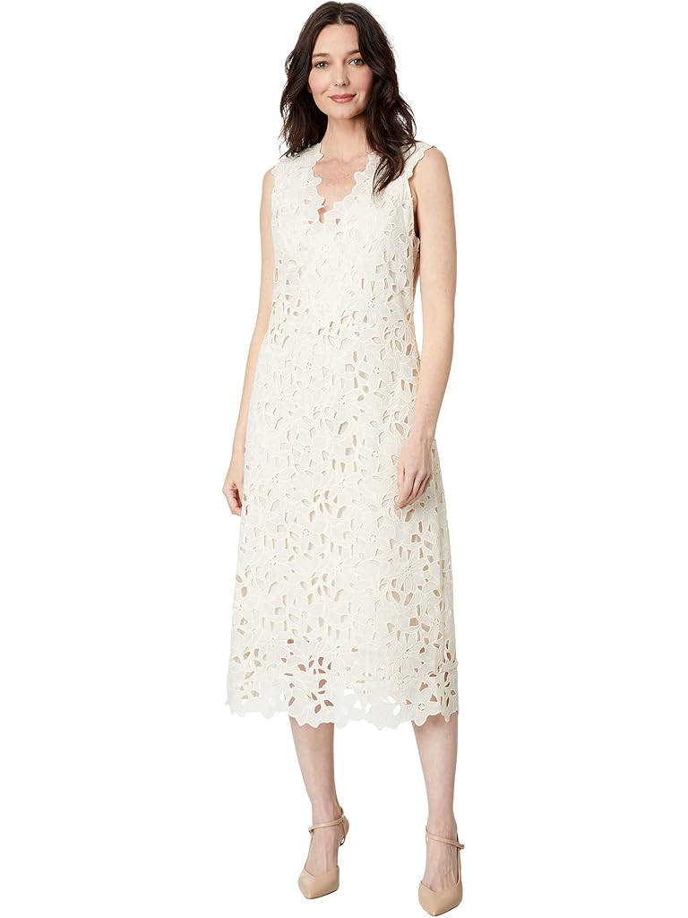 Vince Nouveau Lace V-Neck Dress