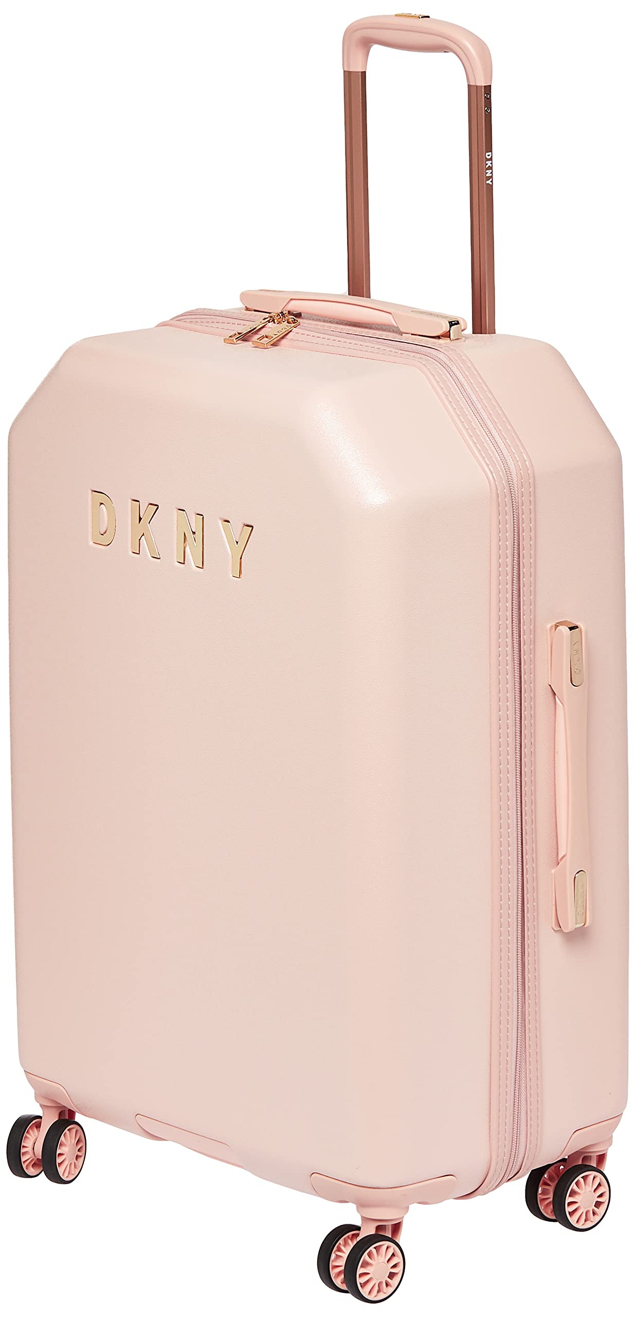 DKNY Metal Logo Hardside Spinner Luggage