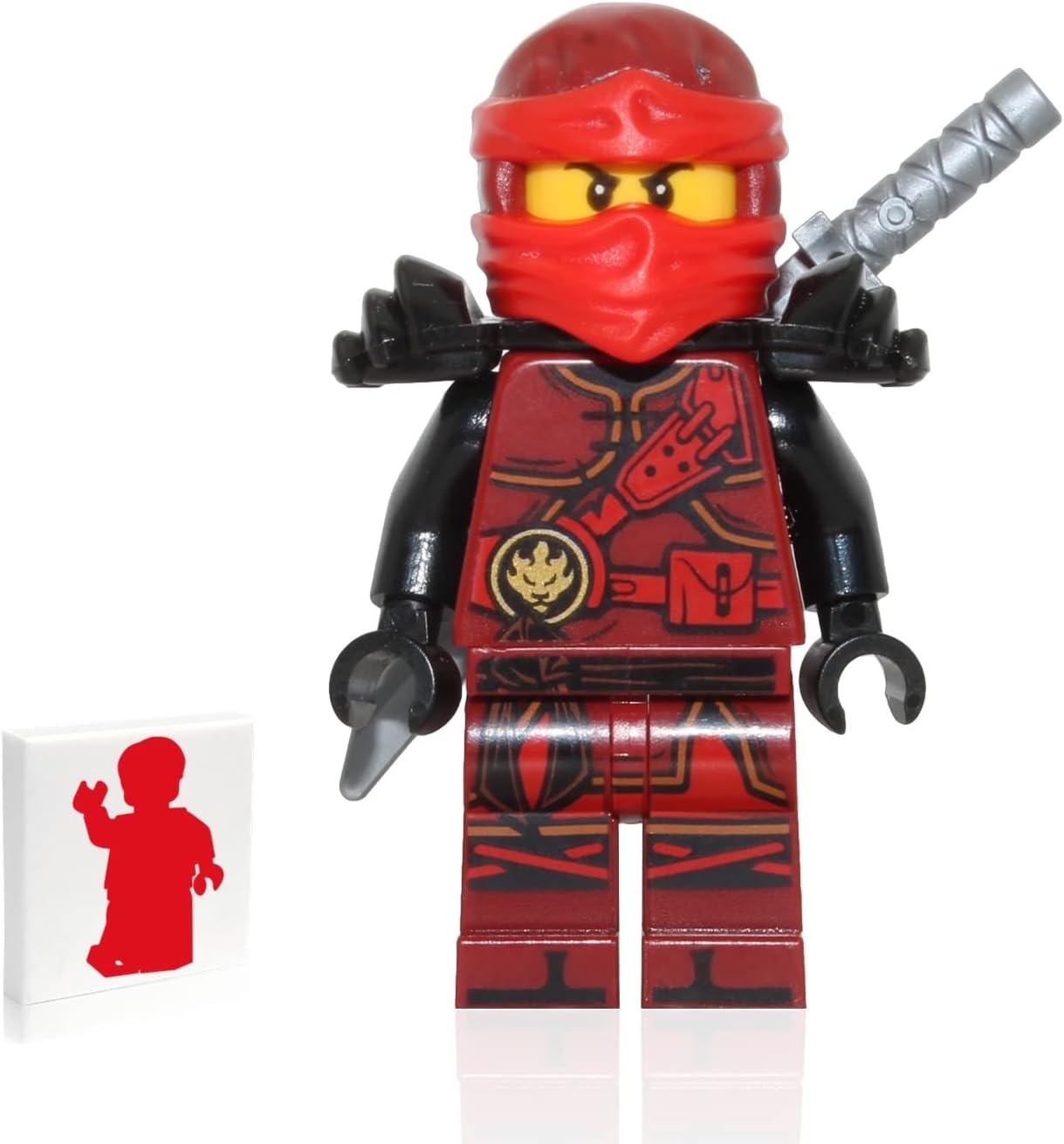 LEGO NinjaGo Minifigure - Kai (Hands of Time with Black Armor and ...