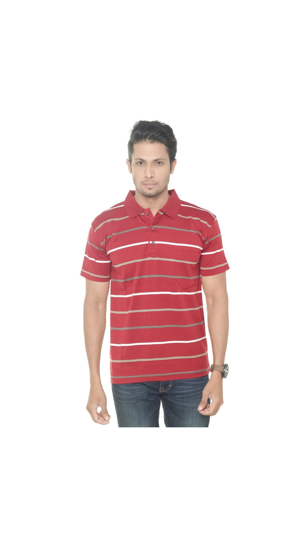 Men's Half Sleeve Polo T-Shirt - 1 Pc Pack