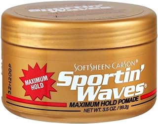 Soft Sheen Sportin Waves Maximum Hold Pomade 3.5oz (3 Pack)