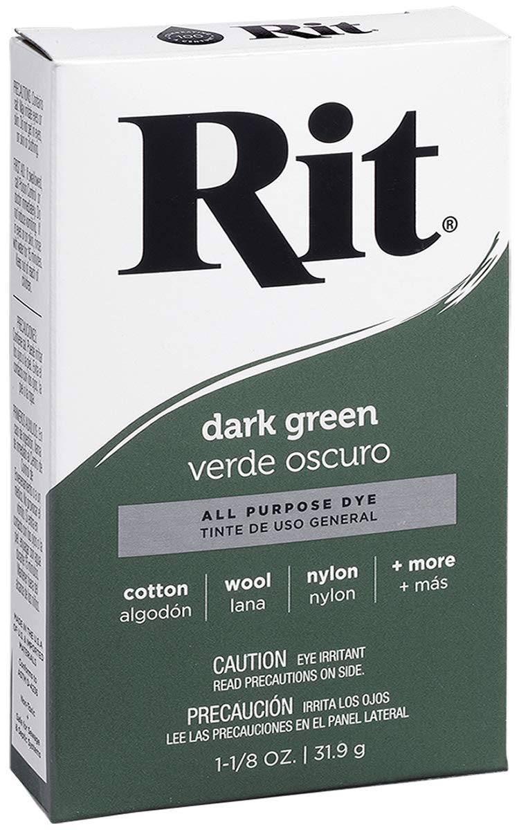 Rit All-Purpose Powder Dye, Dark Green