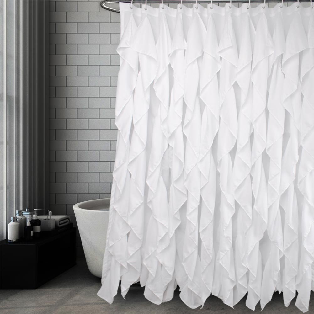 Country chic shower curtains