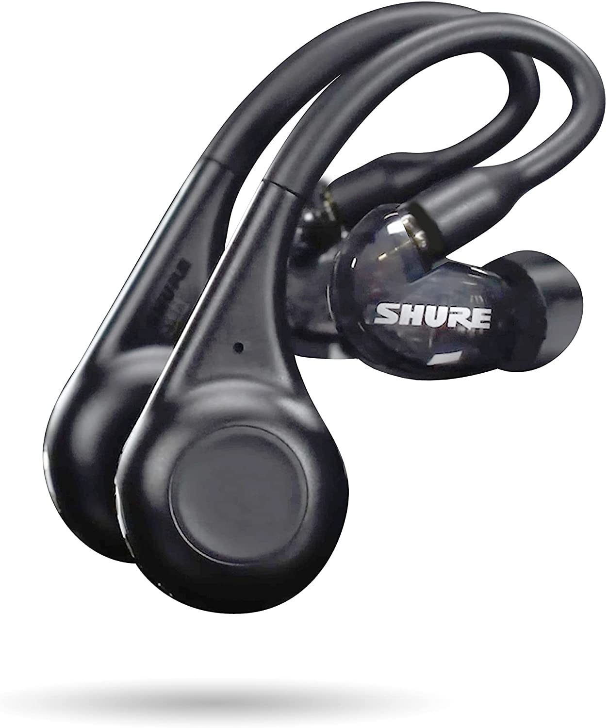 ShureAONIC 215, True Wireless Sound Isolating Earphones, 2nd Gen, Sound Isolating Technology, Comfortable Over Ear Design & Secure Fit, Black