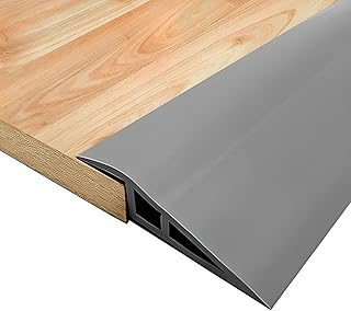 Vinyl-Door-Threshold-Ramps Floor-Transition-Strips 36 inch, Threshold 1/2'' ~ 3/5'', Thresholds Ramps for Doorways, Edge-R...