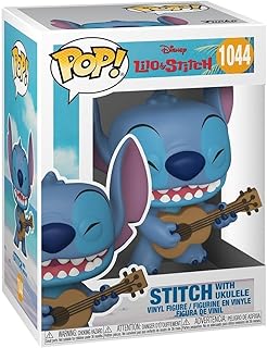 Funko Pop! Disney: Stitch With Ukulele - Disney: Lilo & Stitch - Collectable Vinyl Figure - Gift Idea - Official Merchandi...