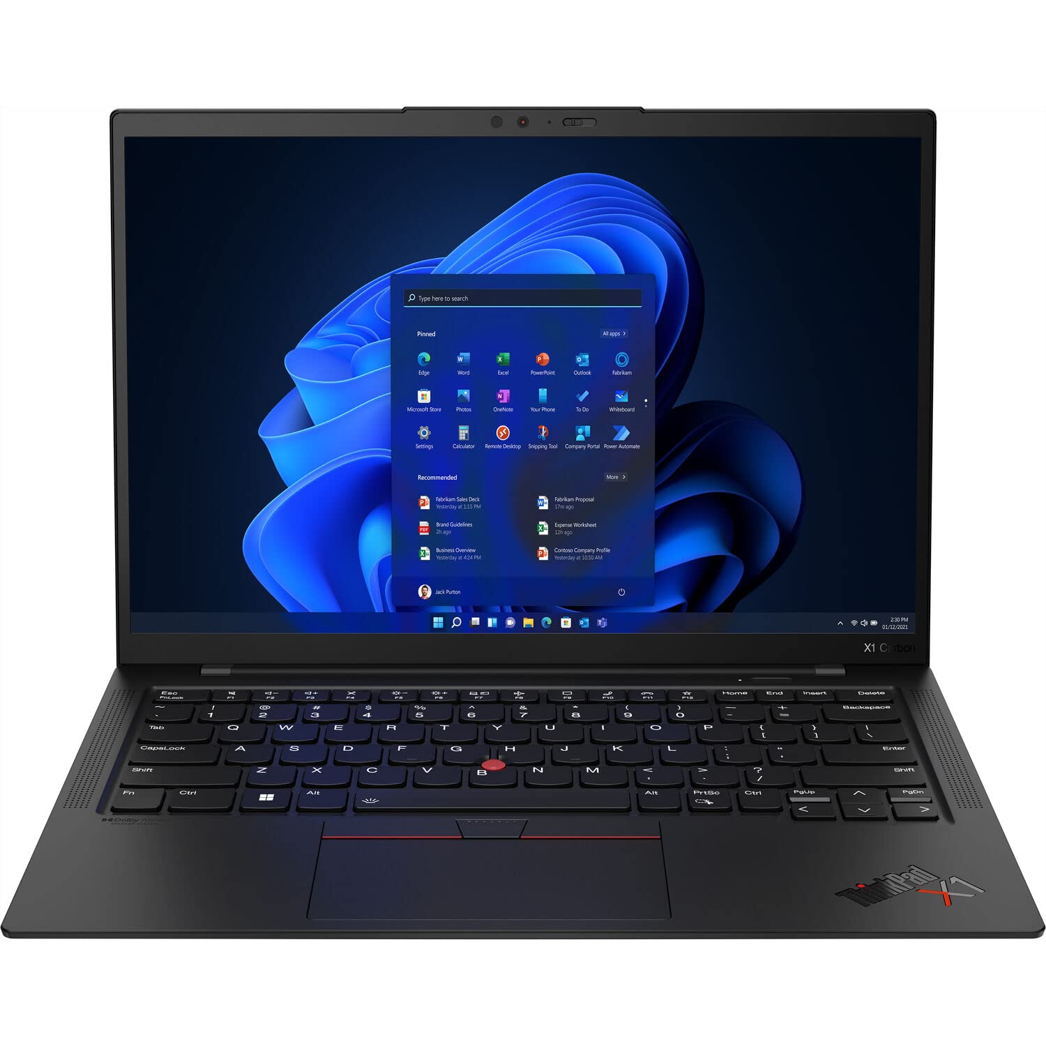 Lenovo ThinkPad X1 Carbon Gen 10, Intel i7-1280P vPro(14 Cores), 14" 4K (3840 x 2400) IPS, Anti-Glare, 32GB DDR5, 2TB SSD, 5G WWAN, Nano SIM Card, 1080p Camera, Win 11 Pro - Carbon Fiber (Upgraded)