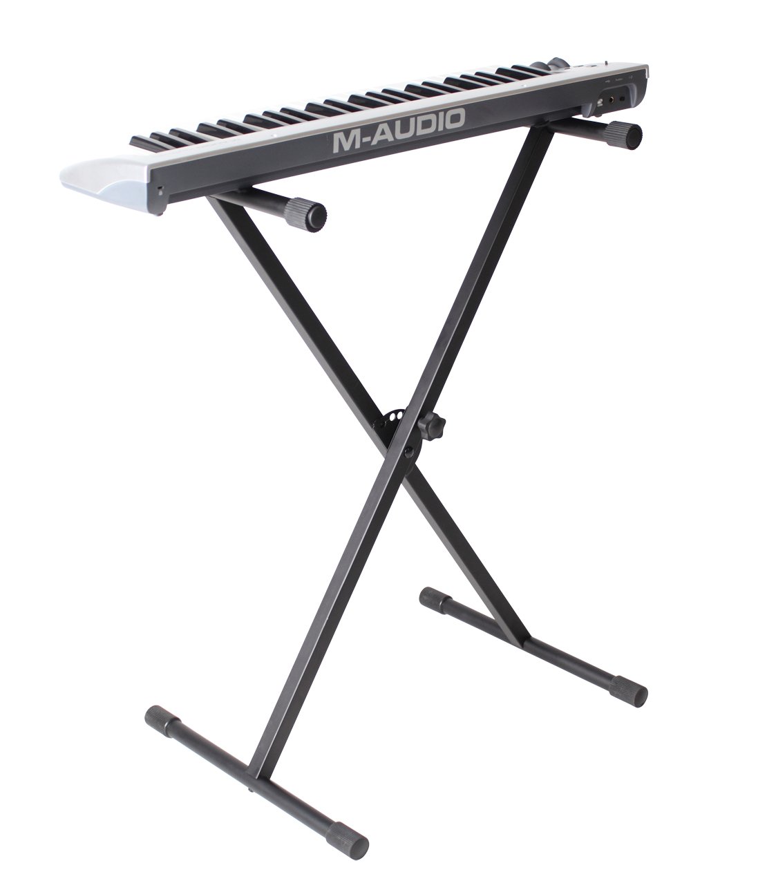 Rok-It Adjustable Single Brace "X" Style Keyboard Stand; (RI-KEYX-1)