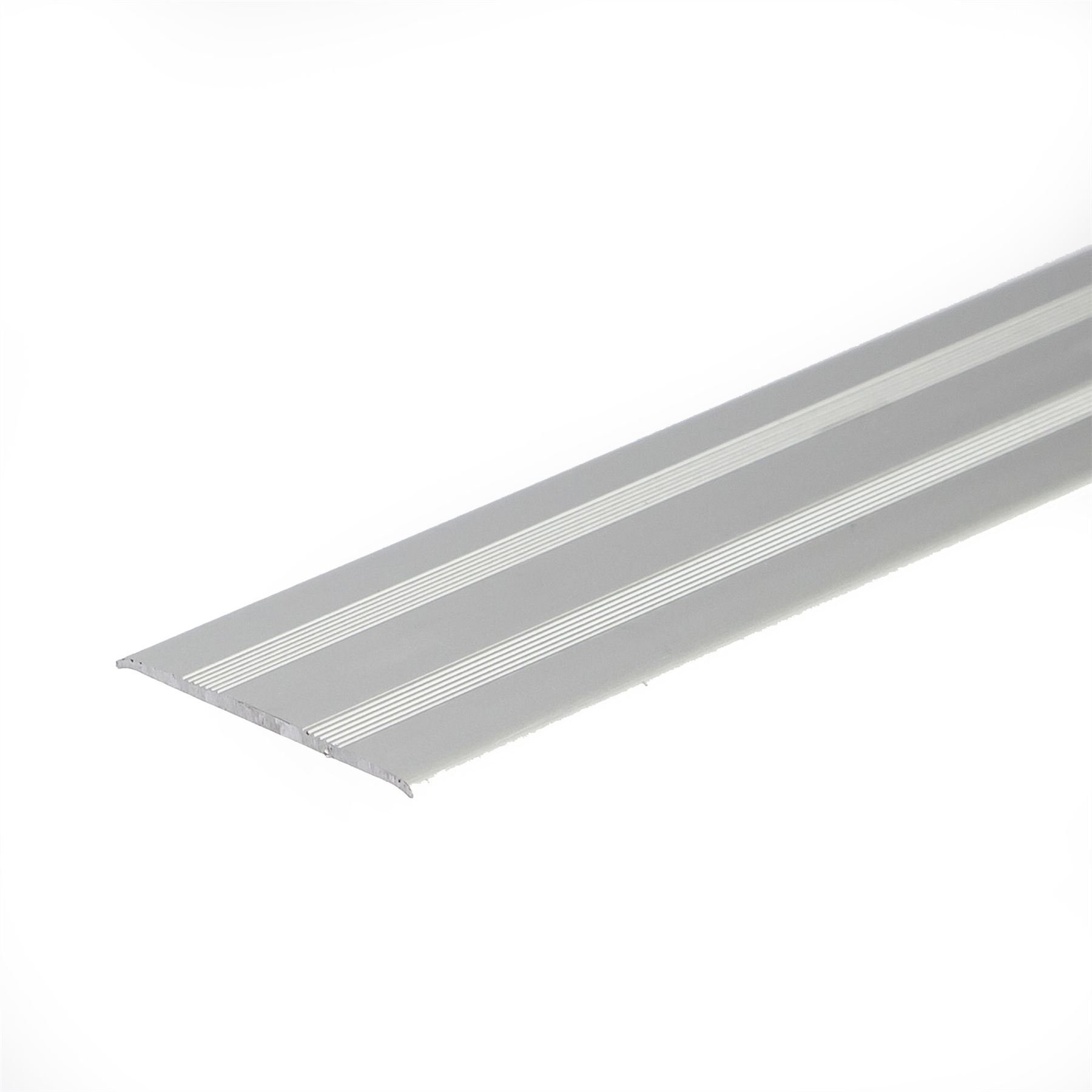 SELF-Adhesive ANODISED Aluminium Door Floor BAR Edge Trim Threshold Profile 930mm x 35mm A08 Silver