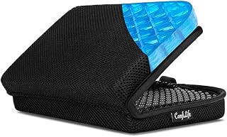 ComfiLife Ergo-Gel Travel Seat Cushion – Portable Airplane Seat Cushion – Gel Grid Design for Ultimate Seating Comfort – F...