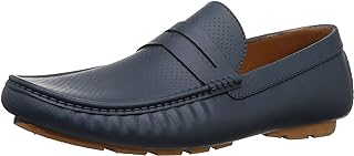 Bata Men's NU DRIVER Slipon Formal Shoes (8529821_BLUE_7 UK)