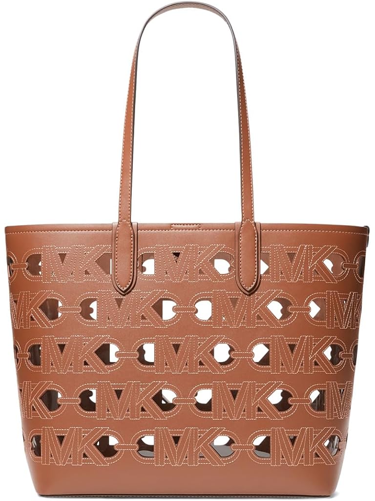 Brown MICHAEL Michael Kors Eliza Large East West Open Tote