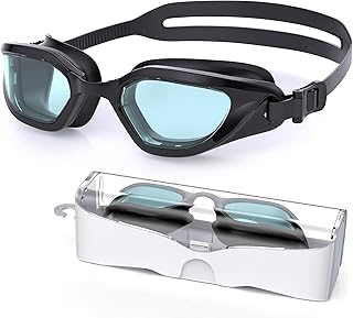 Vegemono Swim Goggles, Swimming Goggles Adults, Anti-Fog UV Protection Goggles, No Leaking Pool Goggles for Men Women