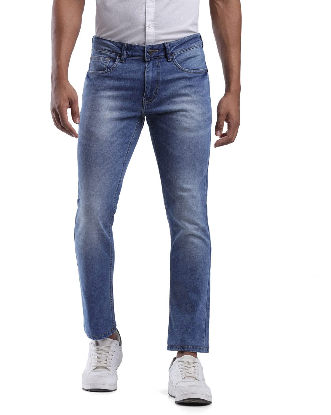 STARTER Men Blue Solid Jeans