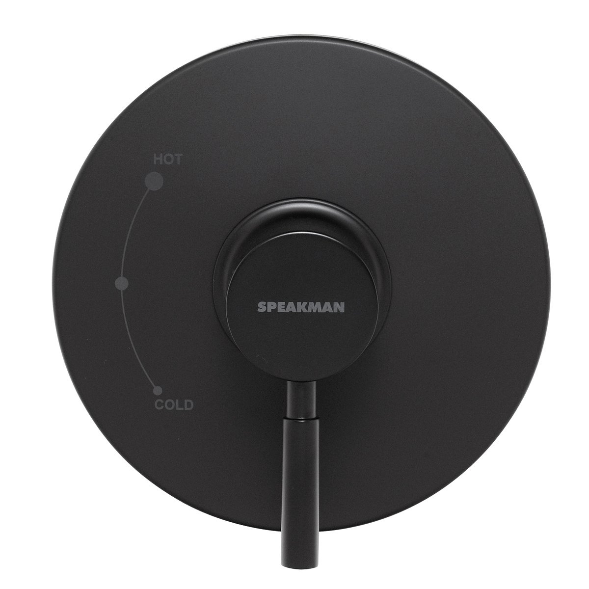 Speakman CPT-1000-P-MB Neo Pressure Balance Shower Trim (Valve Not Included), Matte Black