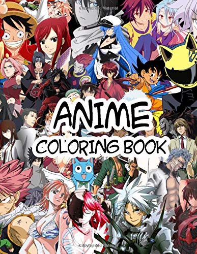 Best Anime Coloring Books For Teens 2024 Where to Buy? AnimeUmbrella.com