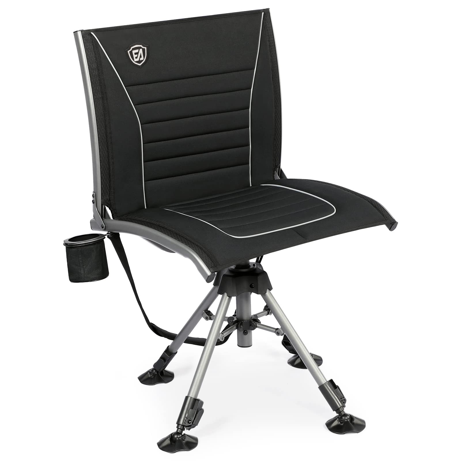 EVER ADVANCED 360 Degree Swivel Hunting Chairs for Blinds Adjustable ...