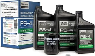 Polaris Full Synthetic Oil Change Kit, 2879323, 2.5 Quarts of PS-4 Engine Oil and 1 Oil Filter