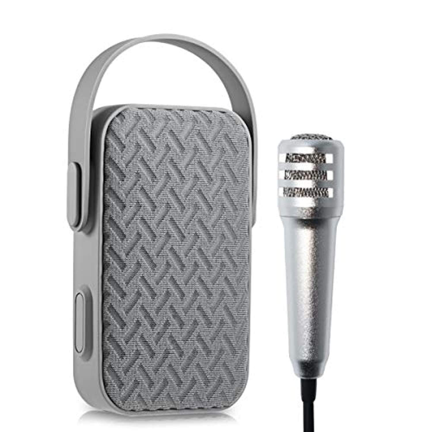 Portable MY220BT AIBIMY Bluetooth Speaker with Mini Microphone (Gray)