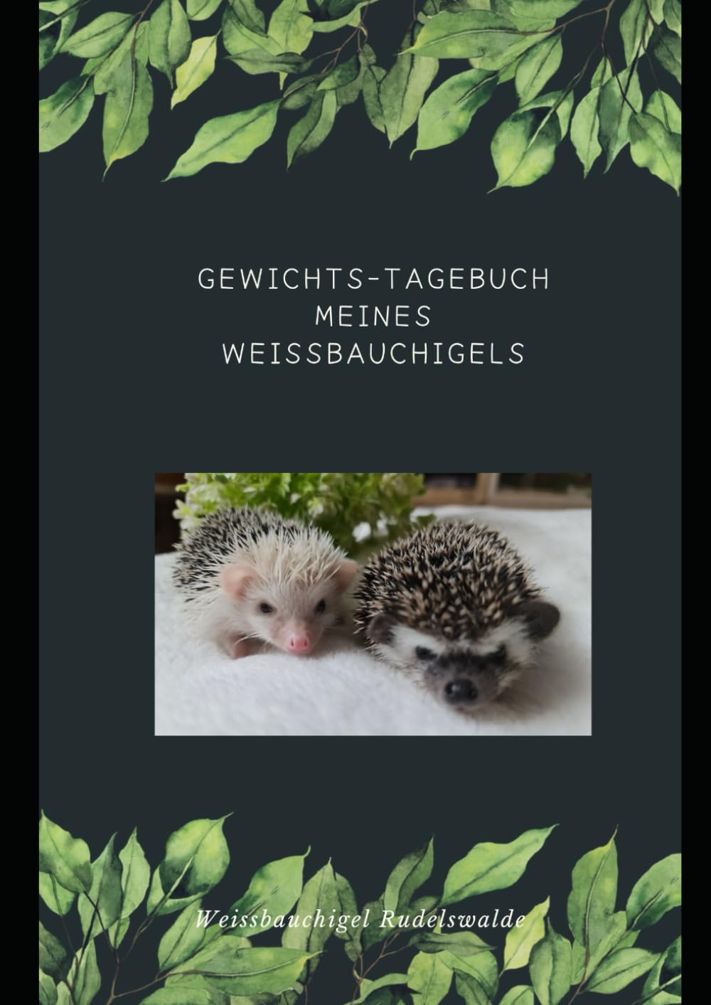 Gewichts-Tagebuch meines Weissbauchigels