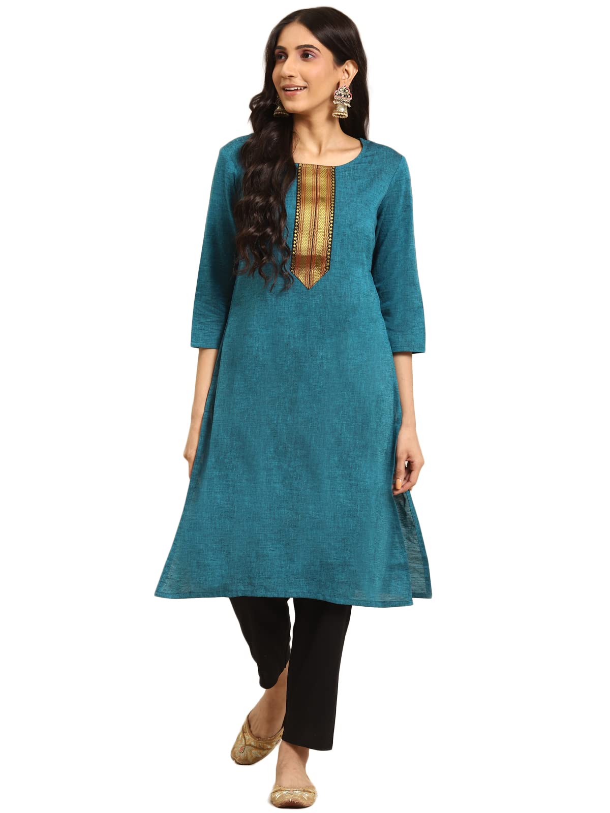 rangita Women Cotton Straight Kurti