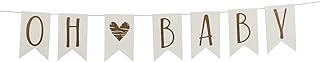 Fun Express -"oh Baby" Banner for Baby - Party Decor - Hanging Decor - Garland - Baby - 1 Piece