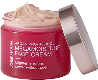 Josie Maran Pro-Retinol Face Cream - Anti Aging Retinol Cream with Pure Argan Oil & Aloe Juice - Delivers Intense Hydratio...