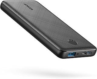 Anker Power Bank(PowerCore 10K),Compact Travel-Ready 10,000mAh Battery Pack with PowerIQ Charging Technology,5V/3A High-Sp...