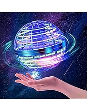 ASORT Hover Fliegender Ball,Magic Spinner Ball RGB Licht Hover Ball Mini Drohne Für Kinder Spielzeug, Flying Orb Hoverball Nova Geschenke Für Jungen Mädchen Indoor Outdoor Pro (Blua)