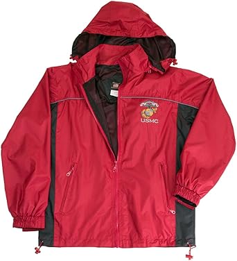 Erazor Bits USMC Marine Corps Windbreaker Jacket