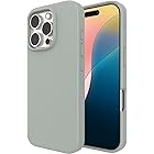 ZAGG Manhattan Snap Case for iPhone 16 Pro - MagSafe Compatible, 13ft Drop Protection, Strengthened with Graphene, Soft-Touch Silicone, Slim & Lightweight Design, 96% Recycled Content, Aqua Foam Gray