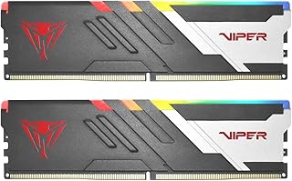 Patriot Viper Venom RGB DDR5 32GB (2 x 16GB) 7200MHz UDIMM Desktop Gaming Memory KIT - PVVR532G720C34K