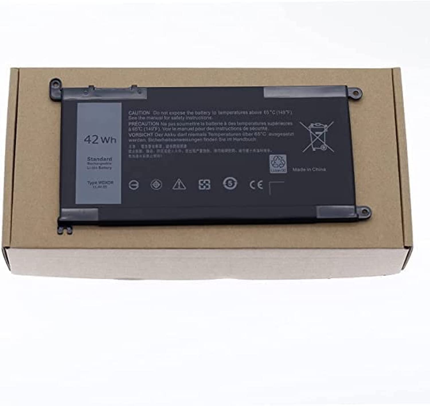 WDXOR Battery for Dell. Inspiron 15 5565 5567 5568 5570 5578 5579 7560 7569 7570 Inspiron 13 5378 5379 7368