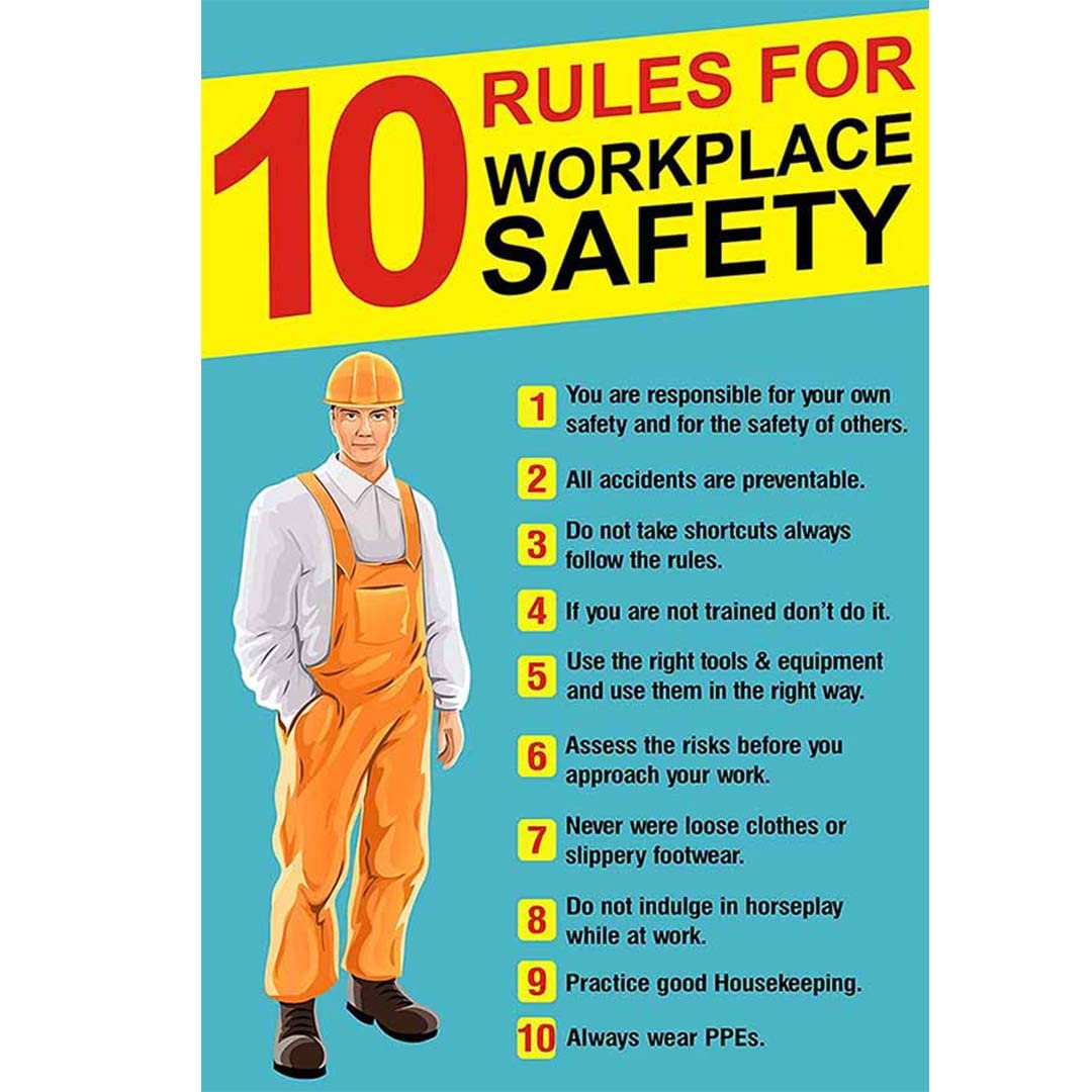 Basic Safety Rules In The Workplace at Jaime Solorio blog