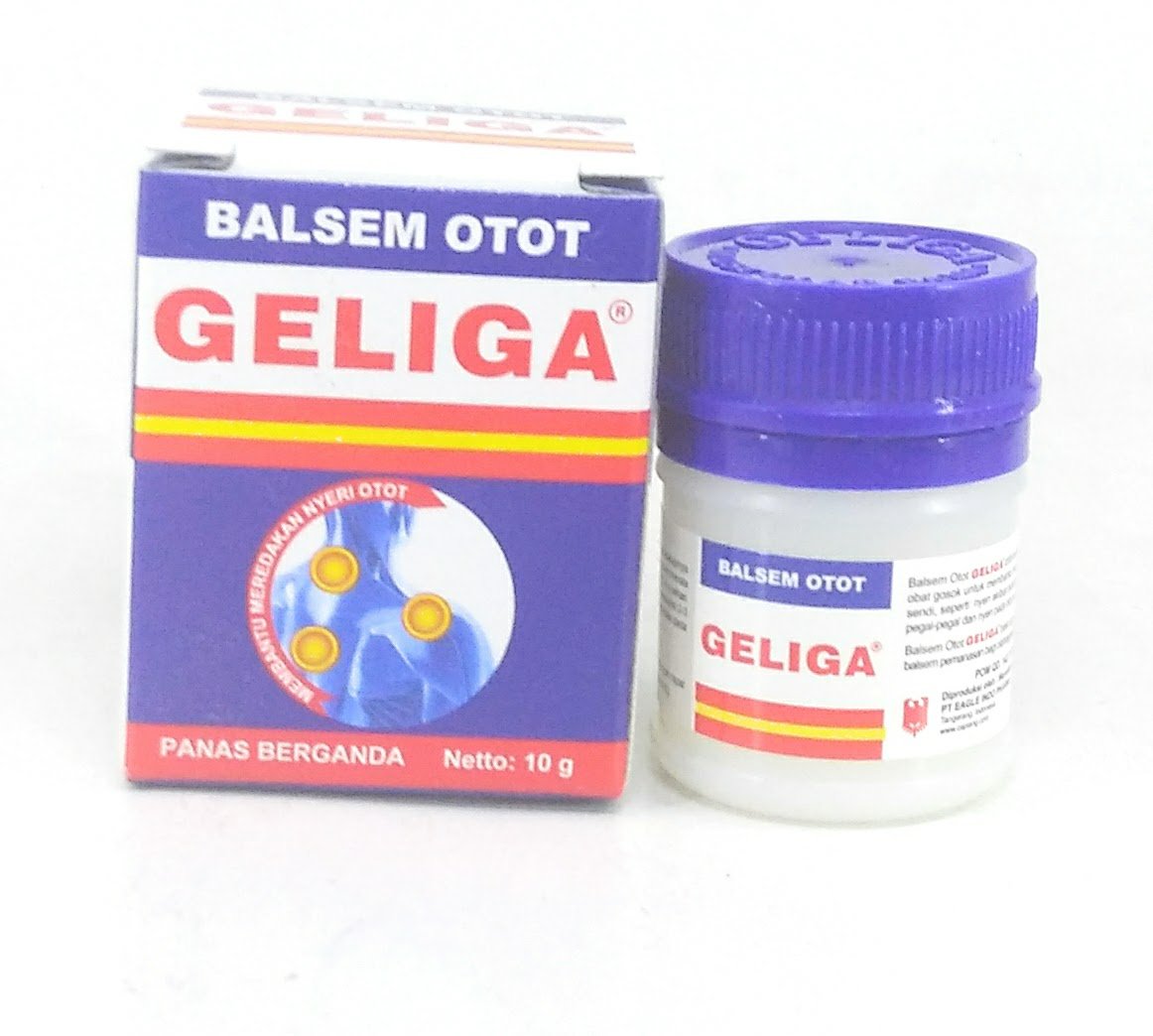 Cap Lang Geliga Muscular Balm, 10 Gram (Pack of 4)