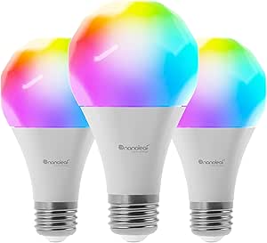 Nanoleaf Essentials Smart Bulb E27-3 Pack (NL45-0800WT240E27-3PK)