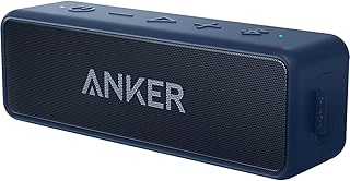 Anker Soundcore 2, 12W Dual-Driver, Portable Bluetooth Speakers for Daily Use, and Wireless , Extended Battery Life, 24-Ho...