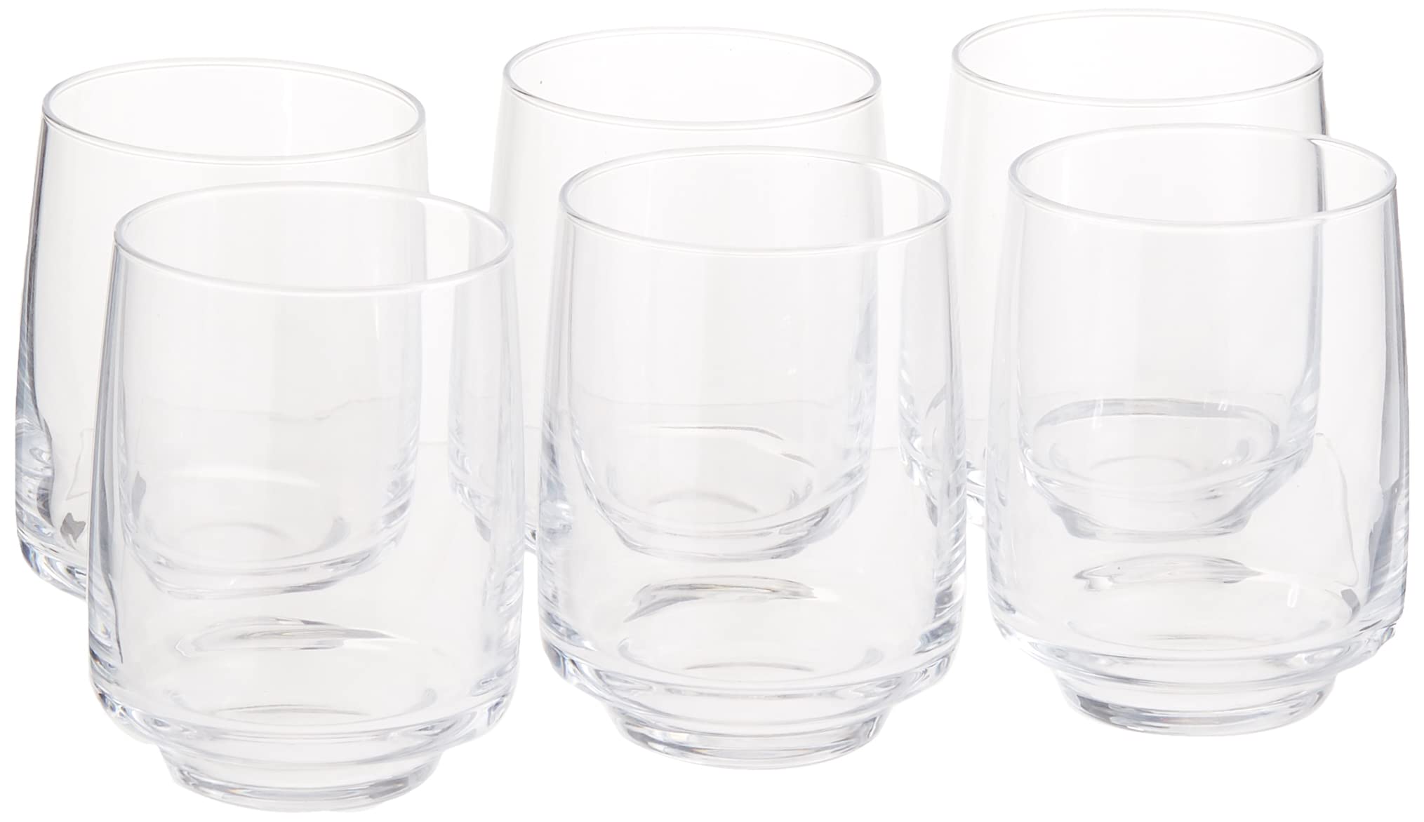 Luminarc8010527 Luminarc Equip Home Low Glasses (Set of 6 Clear Glass 7.5 x 9.6 cm