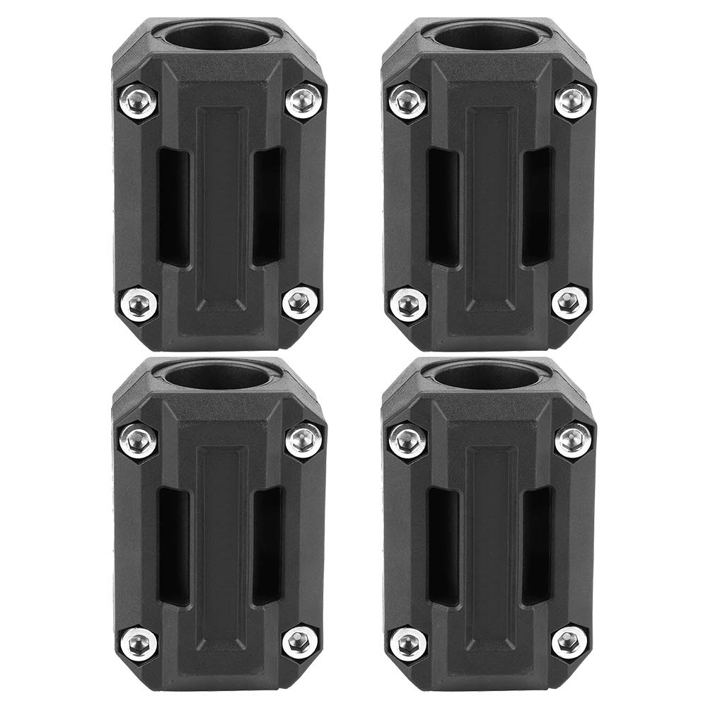 Universal Motorcycle Bumper Decorative Blocks Crash Bar Slider, 22/25/28mm Engine Guard Bumper Block Protection Decor Fit For R1200GS R1150GS (2 Pair)