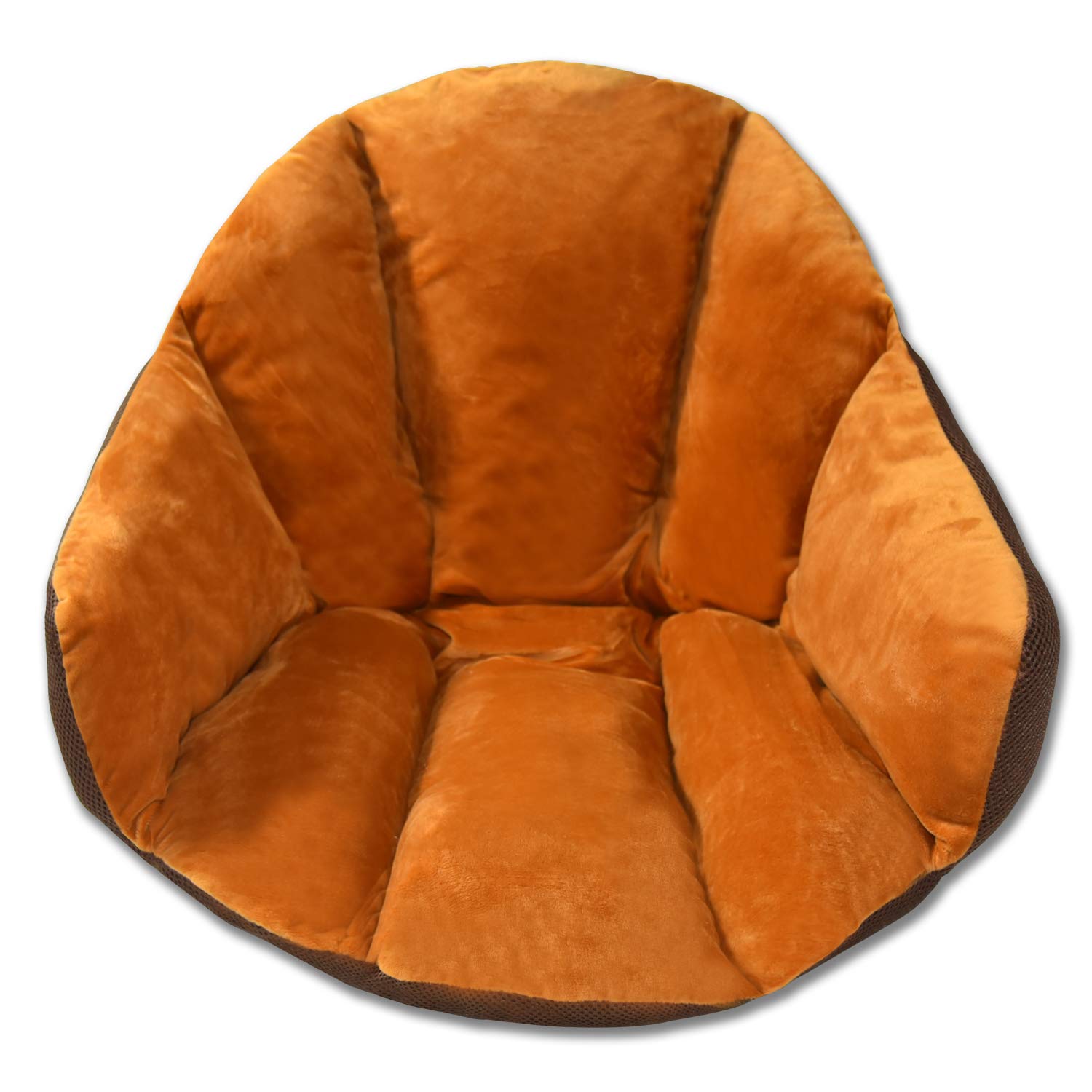 Velvet chair cushions