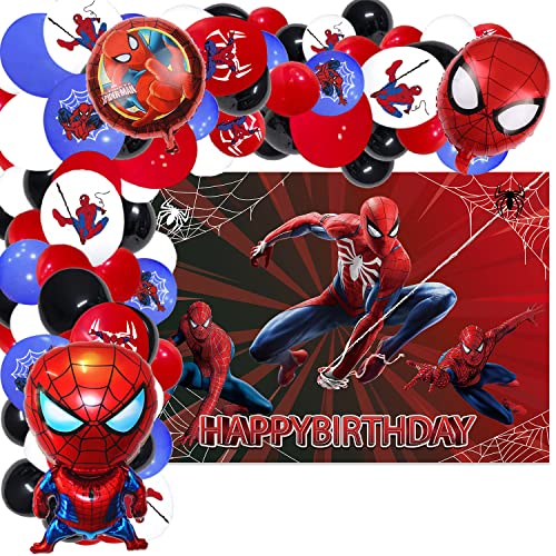 Create a Spectacular Spider-Man Themed Party with These Amazing Balloon ... image.