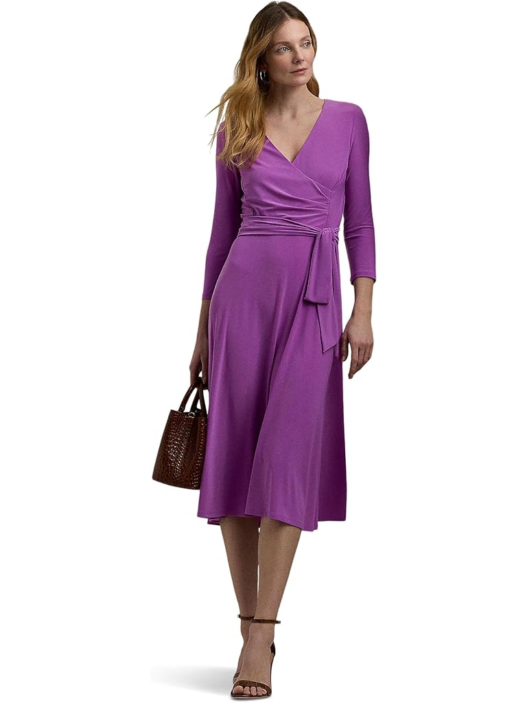 Lauren Ralph Lauren Surplice Jersey Dress