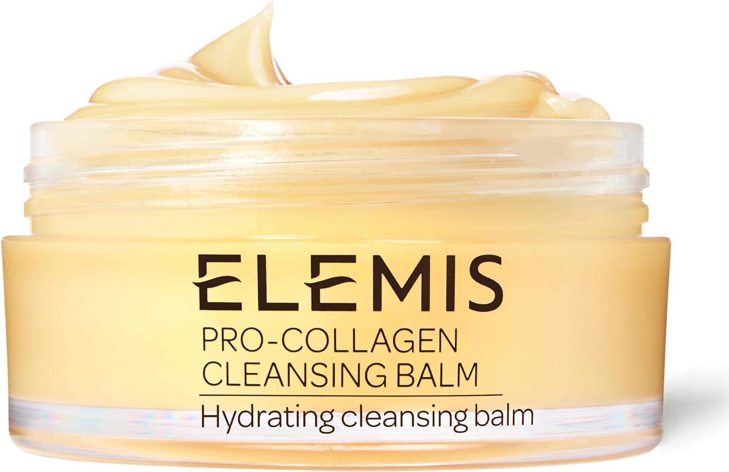 ElemisPro-Collagen Cleansing Balm, 3in1 Melting Facial Cleanser for Deep Cleansing Wash, Infused with 9 Nourishing Essential Oils, Daily Moisturising Makeup Remover for Clean, Glowing Skin, 50gr