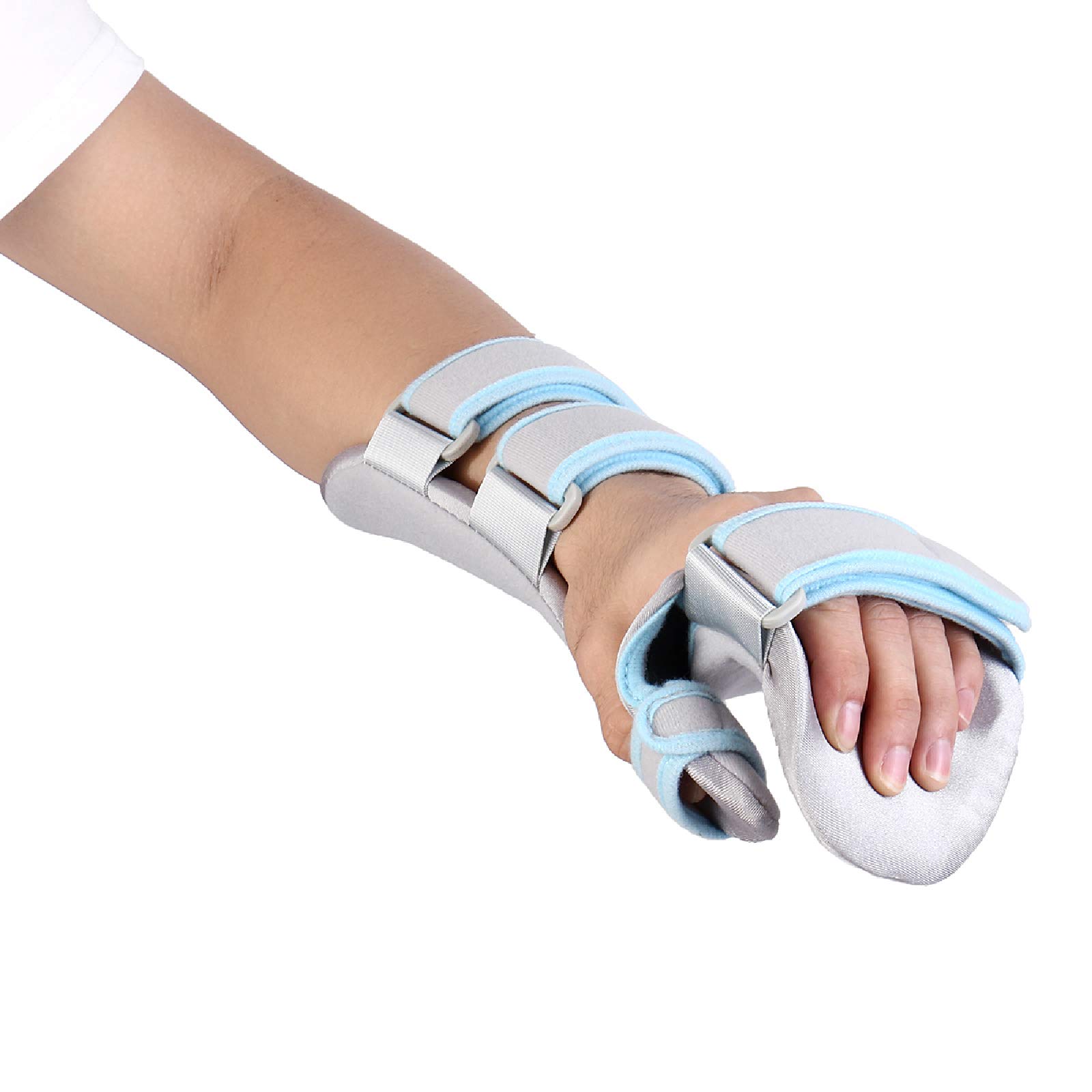 GKPLY Resting Hand Splint, Stroke Hand Brace, Breathable Brace, for Hand Support, Wrist Injury, Fracture Fixation, Arm Protection