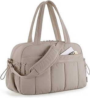 BAGSMART Gym Bag for Women, Duffle Bag for Travel with Wet Pocket, Carry on Weekender Bags for Women, Water Resistant Trav...