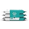 Amazon Basics Flushable Adult Toilet Wipes, Fragrance Free, 126 Count (3 Packs of 42) Packaging May Vary