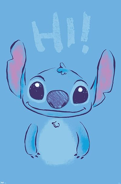 Amazon.com: Trends International Disney Lilo and Stitch - Hi Wall ...