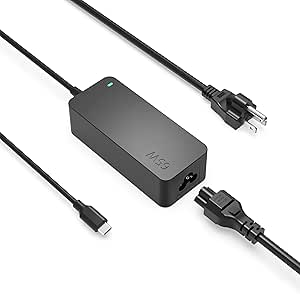 Charger Fit for Lenovo ThinkPad X1 Charger, X1 Carbon, X1 Yoga, X1 Tablet Laptop, (UL Certified Safety), USB C Connector, 65W, 45W